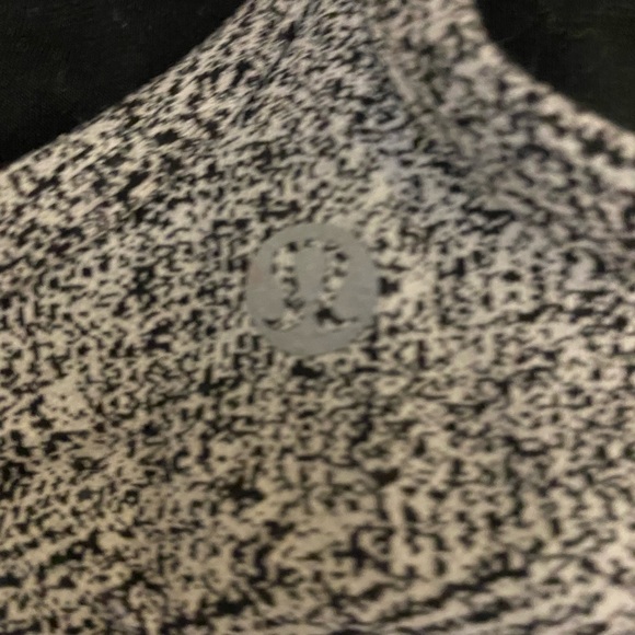 lululemon Power Y Tank in Black and White - Picture 4 of 4